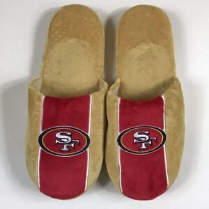 SF SAN FRANCISCO 49 ERA MEN SLIPPERS SIZE L SHOES